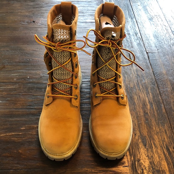 Timberland boots woven / knit / crochet - Picture 2 of 8